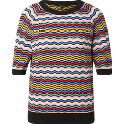 King Louie Top Korte Mouw - Zwart