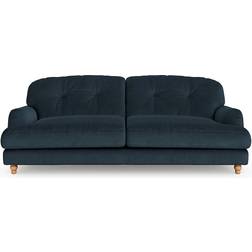 Dunelm Martha Navy Sofa 234cm 4 Seater