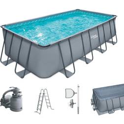 Summer Waves Rectangular Pool Complete Set 5.5x2.7x1.3m