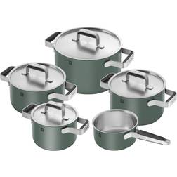 Zwilling Pure Gryde- pandesæt med låg 5 dele