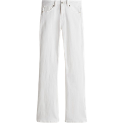 H&M Flared High Jeans - White