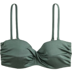 H&M Balconette Bikini Top - Dusty Green