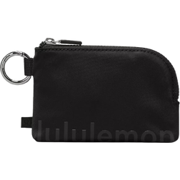 Lululemon Clippable Card Pouch - Black/Graphite Grey
