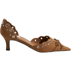 Nelly Pointy Half Pump - Brun