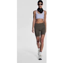 H&M Pocket-Detail Sports Cycling Shorts - Beige