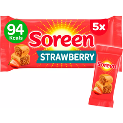 Soreen Lunchbox Loaves Strawberry 150g 5pcs 1pack
