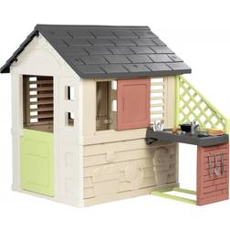 Smoby Nature Playhouse + Kitchen 7600810713