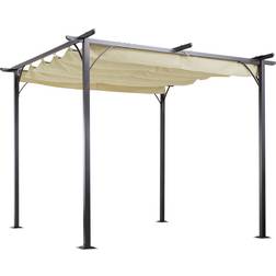 Dakota Fields Pergola - Beige 3x3 m