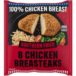 Iceland Southern Fried Chicken Breasteaks 680g 8pcs