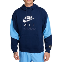 Nike Air Men's Fleece Pullover Hoodie - Blue