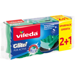 Vileda Scourer Glitzi Pur Active 3-pack