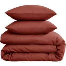 Dunelm Pure Cotton 35 Bed Sheet Red (190x135cm)