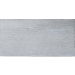 COLOURS Soft Travertine Grey Matt Stone Effect Porcelain Indoor Wall & Floor Tile Sample One Size