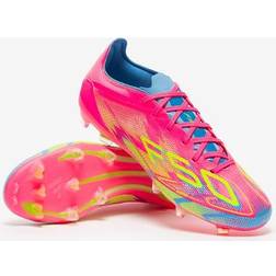 adidas F50 Pro FG Firm Ground Soccer - Lucid Pink/Lucid Lemon/Blue Fusion