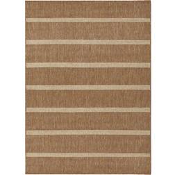 Yard Tala Stripe Jute Effect Rug Natural 140x200cm