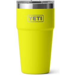 Yeti Rambler Stackable Cup 20 oz Firefly Yellow Travel Mug 20fl oz