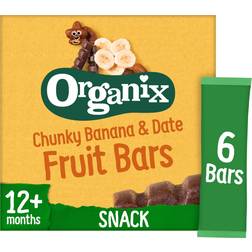 Organix Banana & Date 102g 6pack