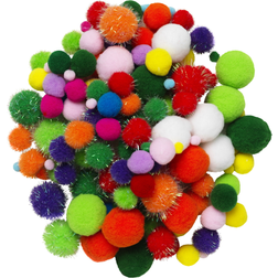 Panduro Hobby Pom Pom Mix 150 stk