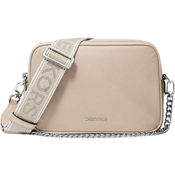 Michael Kors Bryant Medium Nylon Crossbody Bag - Light Sand