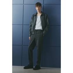 H&M Elegante Joggpants in Slim Fit - Grau