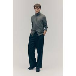 H&M Cardigan Mit Frontzipper In Slim Fit - Grün