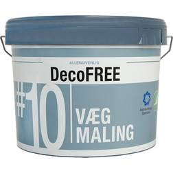 DecoFarver DecoFREE 10 Vægmaling Hvid 9L