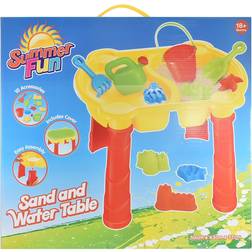 KandyToys Sand and Water Table with Lid & Accessories