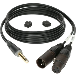 Klotz Insert-Kabel XLR M/F-6,3 3 m AY1X-0300 3m