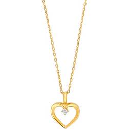 Joanli Nor Odanor Necklace - Gold/Transparent