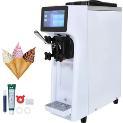 VEVOR Machine à Crème Glacée 10 L/h 900 W