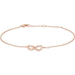 Joanli Nor Agna Bracelet - Rose Gold/Transparent