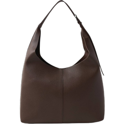 Gina Tricot Slouchy Bag - Dark Brown