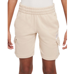 Nike Big Kids' French Terry Cargo Shorts - Brown