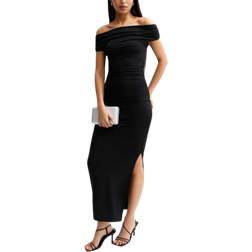 New Look Bardot Midi Dress - Black