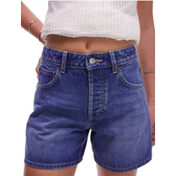 Topshop Editor Shorts - Mid Blue