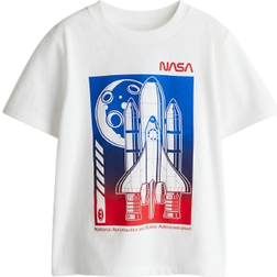H&M Boys Printed T-shirt - White