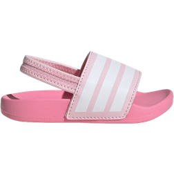 adidas Infant Adilette Estrap Sandal - Light Pink