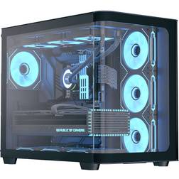 AeroCool P500C Tempered Glass Black