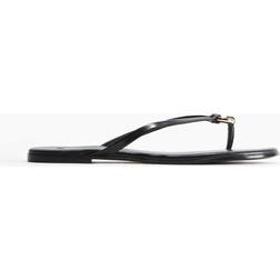H&M Ring-Detail Flip-Flops - Black