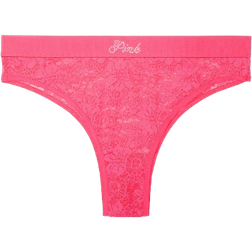 PINK Wink Bling Lace Brazilian Panty - Double Bubble