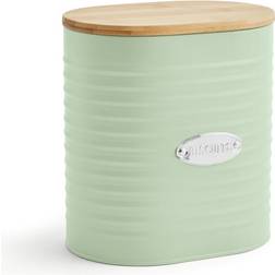 Dunelm Metal Biscuit Badge Biscuit Jar