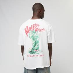 Mister Tee Cuban Classic Oversize Herren T-Shirts & Polos - Weiß