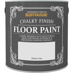 Rust-Oleum Chalky Floor Paint Winter Floor Paint Winter Grey 2.5L