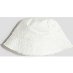 H&M Twill Bucket Hat - White