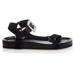 Copenhagen Shoes Simili/Diamonds Suede - Black