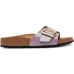 Birkenstock Catalina Luxe Buckle Birko-Flor Patent - Faded Purple