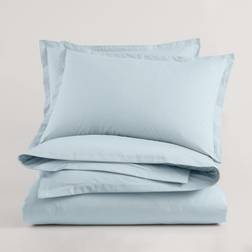 The Edited Life Organic Cotton Bed Sheet Blue (200x180cm)