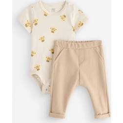 Lindex Bodysuit And Trousers - Set