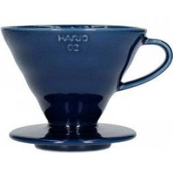 Hario V60 Coffee Dripper 02 Ceramic - Indigo Blue