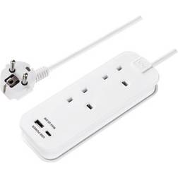 Masterplug UK to Europe Travel Adapter